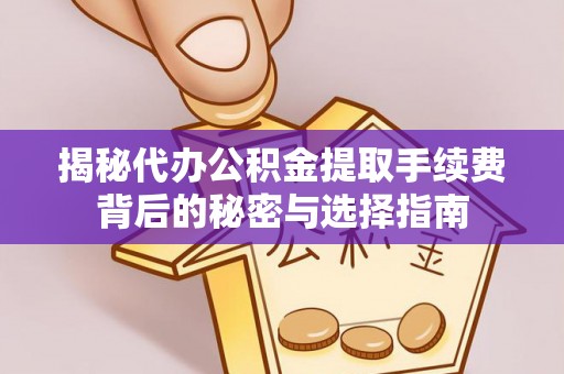 夏河揭秘代办公积金提取手续费背后的秘密与选择指南