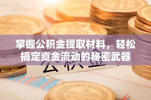 夏河掌握公积金提取材料，轻松搞定资金流动的秘密武器