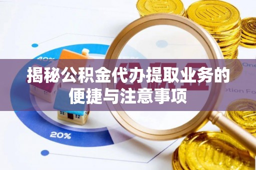 夏河揭秘公积金代办提取业务的便捷与注意事项