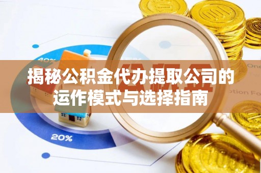 夏河揭秘公积金代办提取公司的运作模式与选择指南
