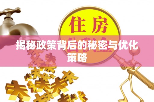夏河揭秘政策背后的秘密与优化策略
