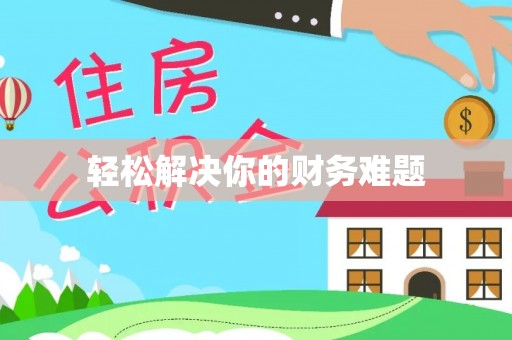 夏河轻松解决你的财务难题