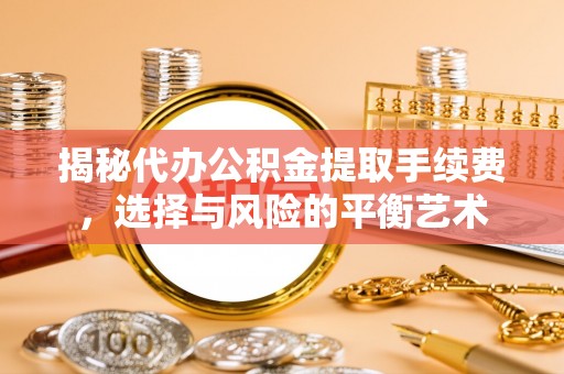 夏河揭秘代办公积金提取手续费，选择与风险的平衡艺术