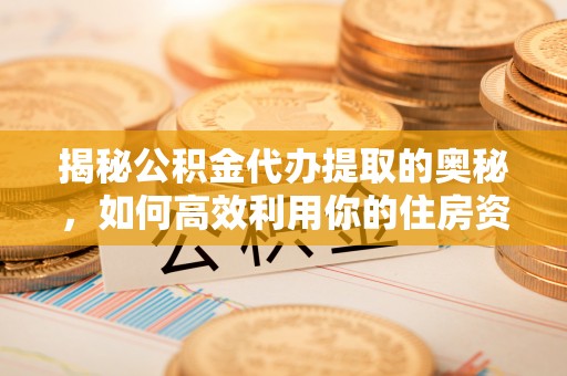 夏河揭秘公积金代办提取的奥秘，如何高效利用你的住房资金