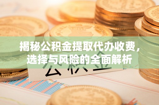 夏河揭秘公积金提取代办收费，选择与风险的全面解析