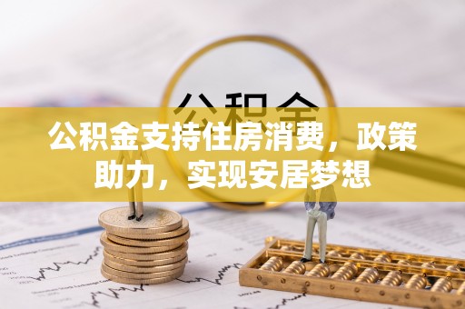 夏河公积金支持住房消费，政策助力，实现安居梦想