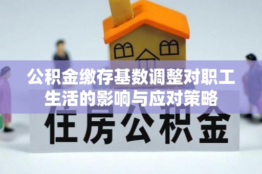 夏河公积金缴存基数调整对职工生活的影响与应对策略