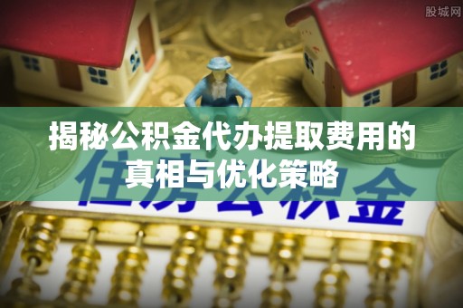 夏河揭秘公积金代办提取费用的真相与优化策略