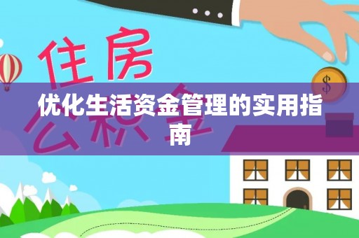 夏河优化生活资金管理的实用指南