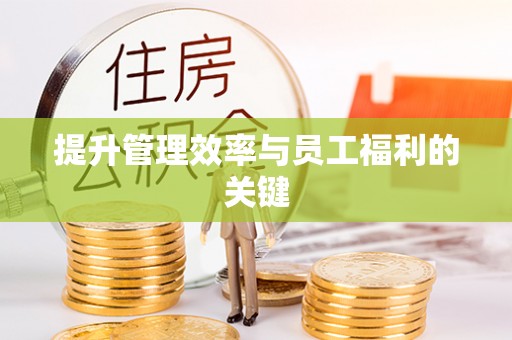 夏河提升管理效率与员工福利的关键