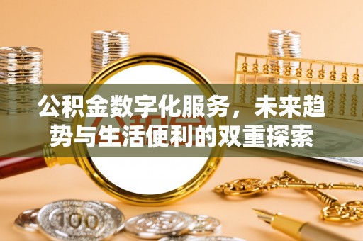 夏河公积金数字化服务，未来趋势与生活便利的双重探索