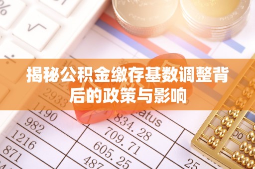 夏河揭秘公积金缴存基数调整背后的政策与影响