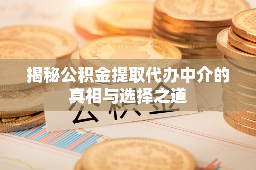 夏河揭秘公积金提取代办中介的真相与选择之道