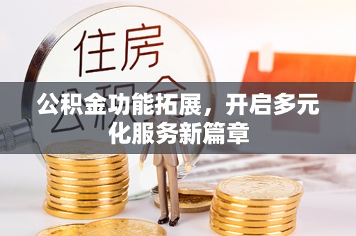 夏河公积金功能拓展，开启多元化服务新篇章