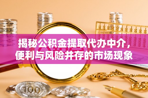 夏河揭秘公积金提取代办中介，便利与风险并存的市场现象