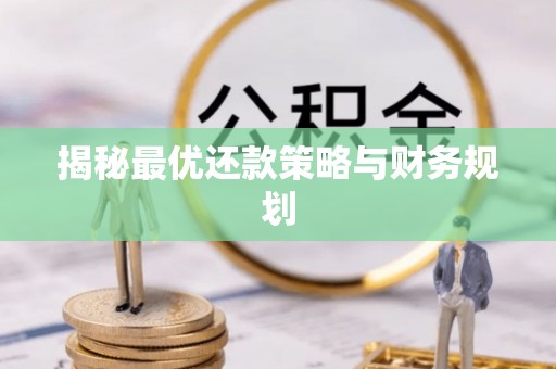 夏河揭秘最优还款策略与财务规划