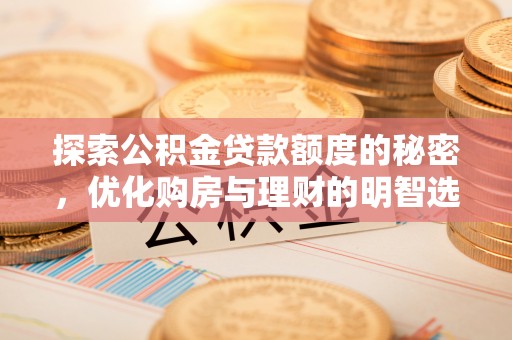夏河探索公积金贷款额度的秘密，优化购房与理财的明智选择