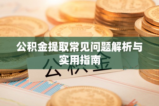 夏河公积金提取常见问题解析与实用指南