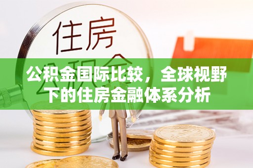 夏河公积金国际比较，全球视野下的住房金融体系分析