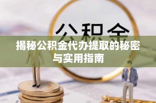 夏河揭秘公积金代办提取的秘密与实用指南